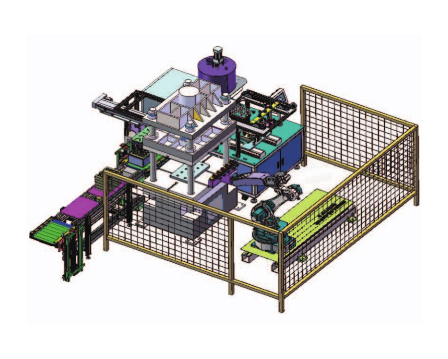 Silicon carbide powder pressing equipment