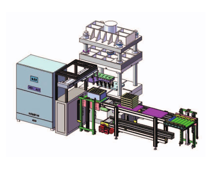 Silicon carbide powder pressing equipment