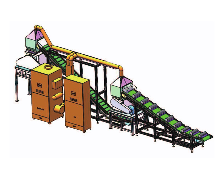 Automated silicon carbide grinding equipment