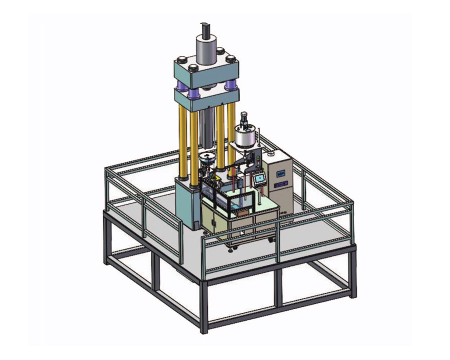 Automated silicone carbide powder filling equipment