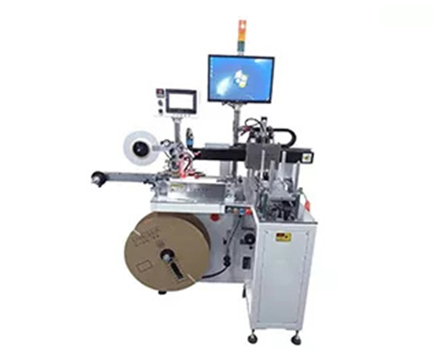 Tube-to-reel automatic taping machine