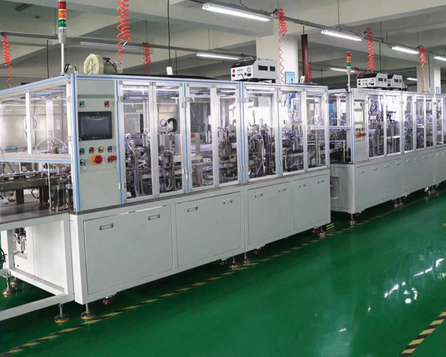 Contactor automated production and assembly line