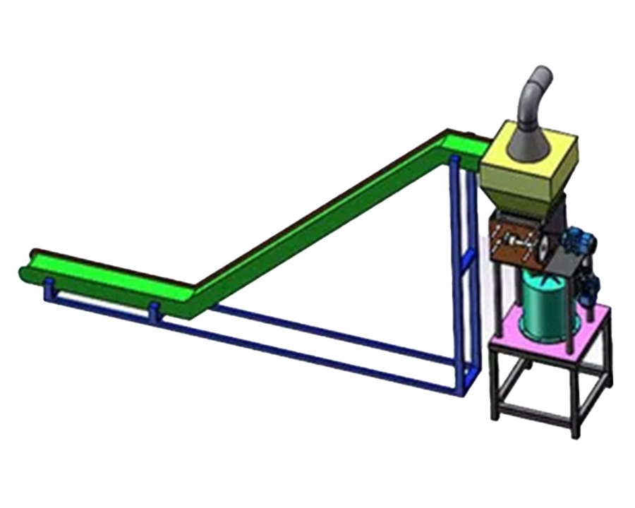 Silicon carbide dust-proof crushing automation equipment